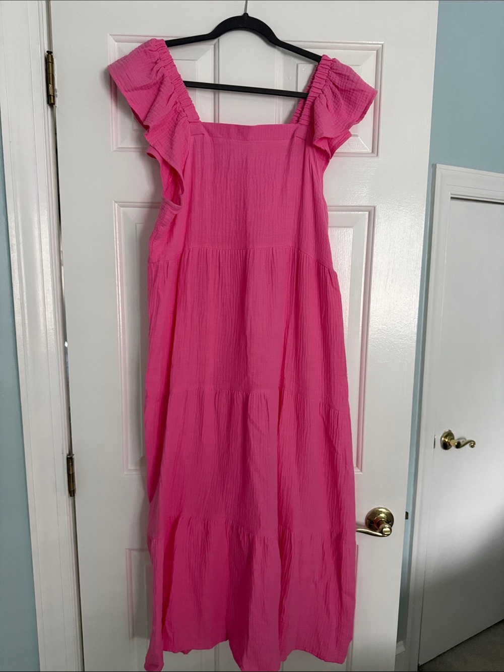 Mud Pie Maxi Dress in Hot Pink